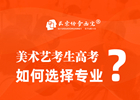 美术艺考生如何选专业？